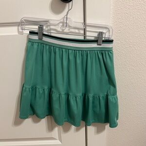 Abercrombie Kids Green Ruffled Skirt